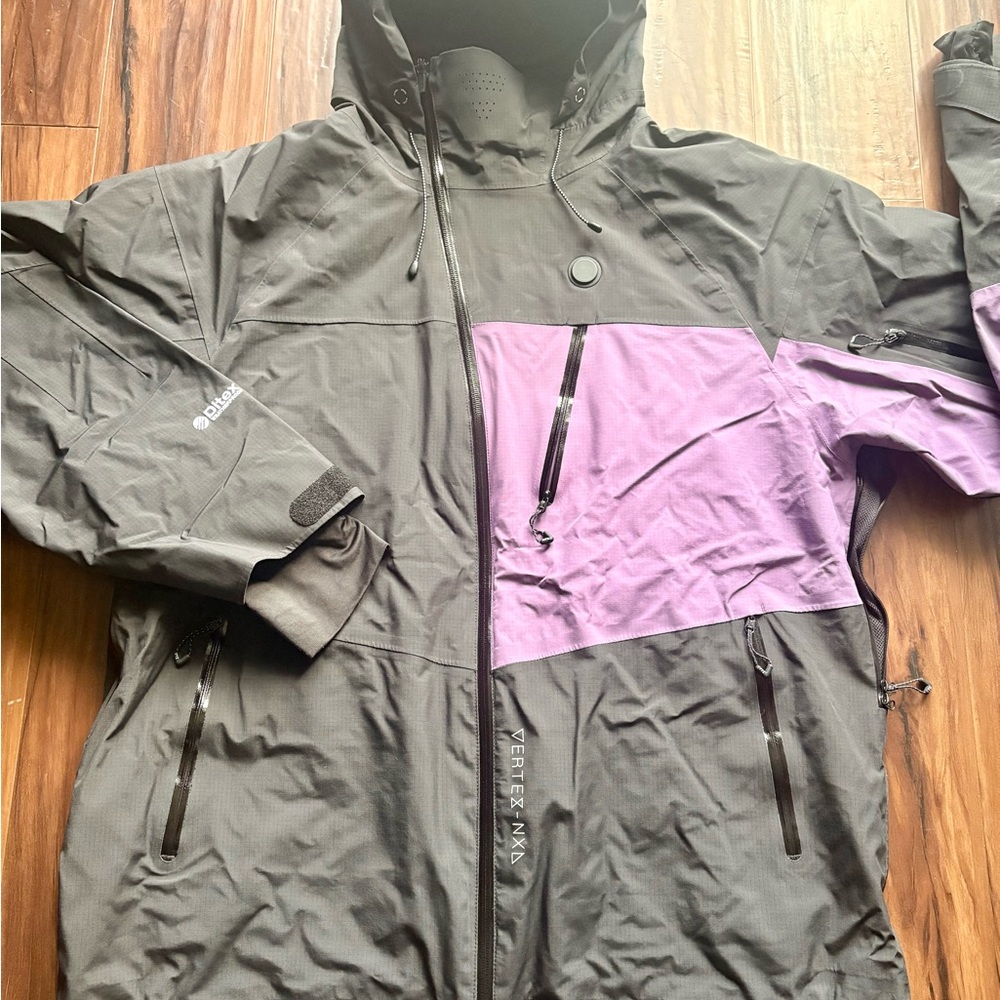 Dimito NXL TEMP JACKET BLACK and PURPLE Outdoor Jacket (size XL)